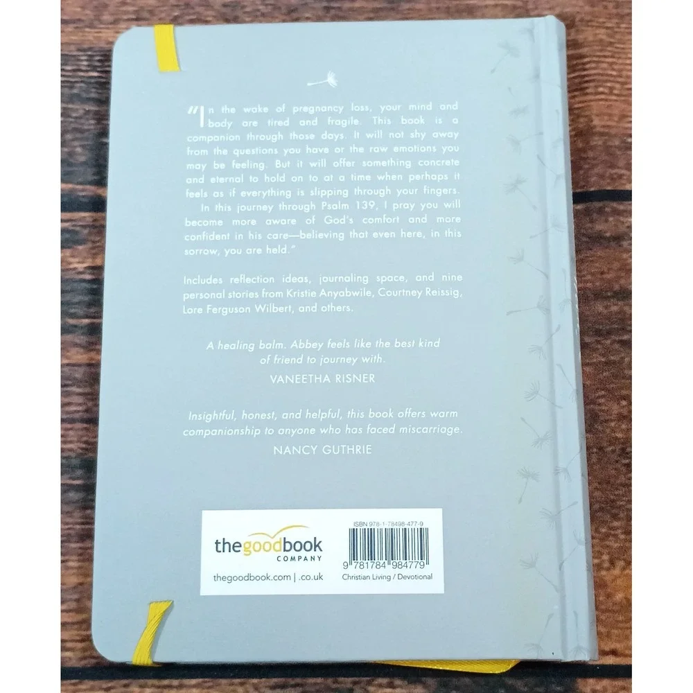 Held Abbey Wedgeworth Miscarriage Devotional Biblical Reflections Hardcover Book